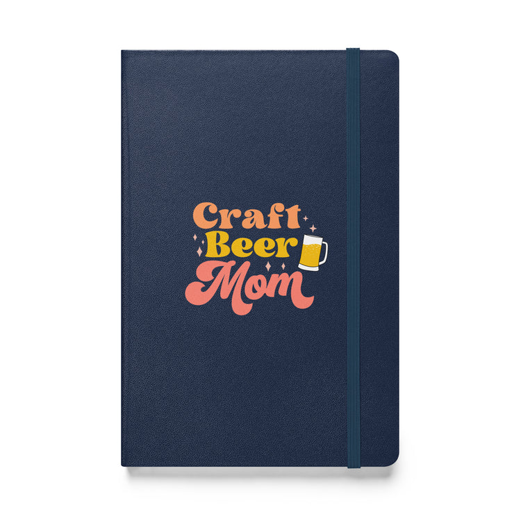 Craft Beer Mom - Hardcover Notebook