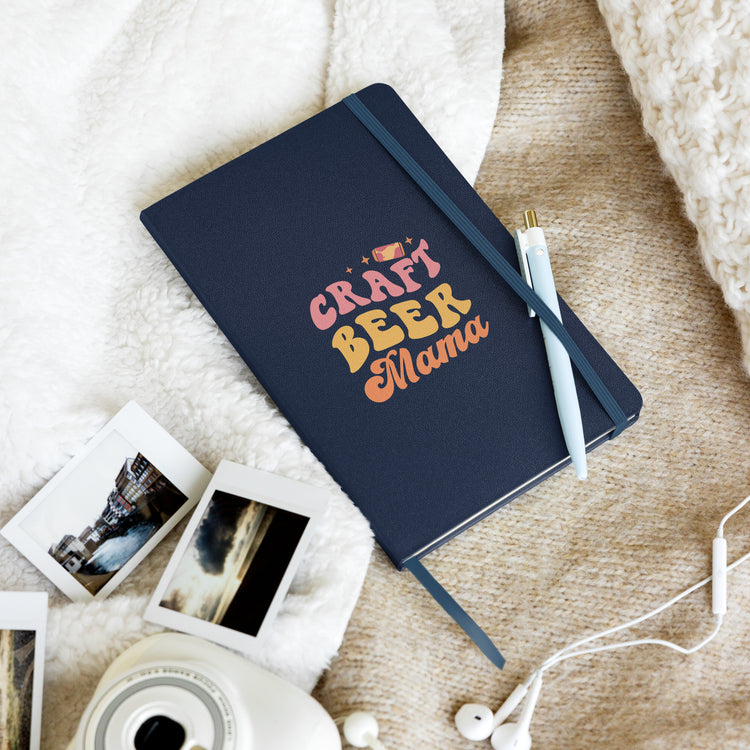 Craft Beer Mama - Hardcover Notebook