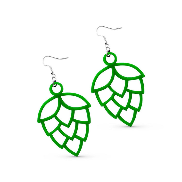 Green Hop Earrings