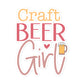 Craft Beer Girl - Kiss-Cut Stickers