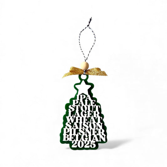 Brewmaster's Tree 2025 Ornament