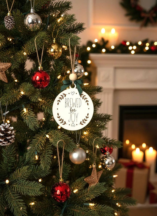 Brewed for Joy Ornament