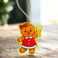 Gingerbeer Girl Holiday Ornament