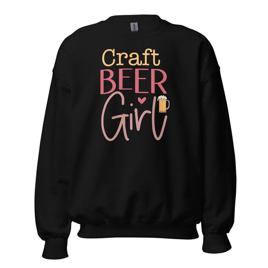 Craft Beer Girl - Unisex Sweatshirt