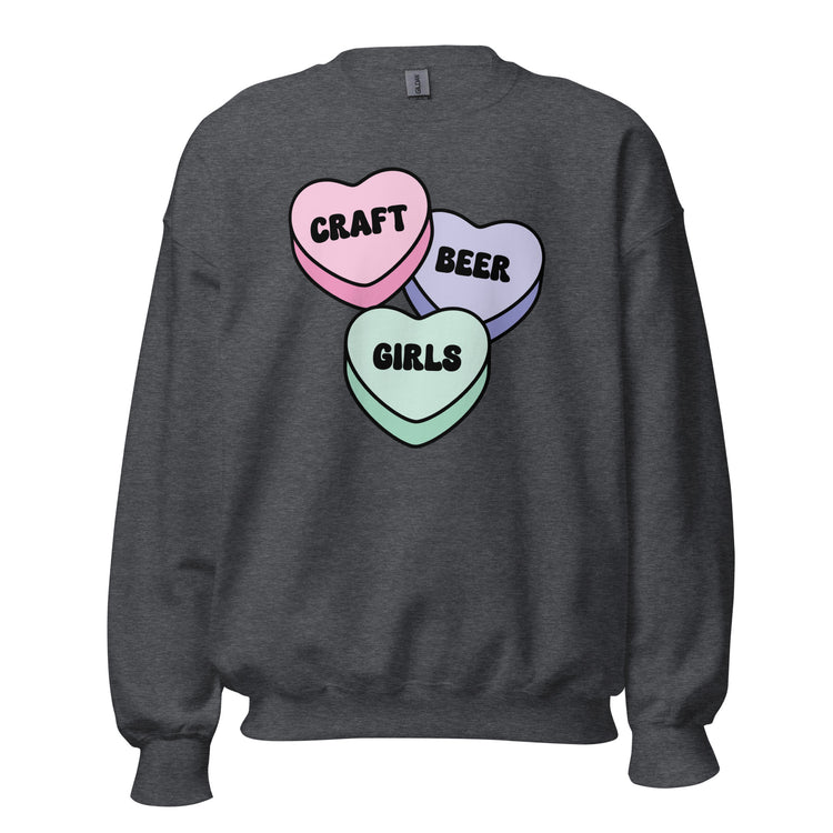 Craft Beer Girls Candy - Unisex Sweatshirt