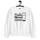 Hoppy Hour Enthusiast - Black Ink - Unisex Sweatshirt