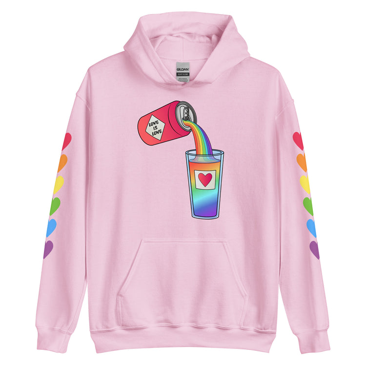 Love is Love Can Pour - All-Gender Hoodie