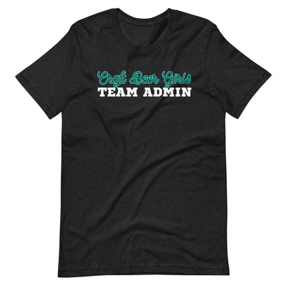 CBG Team Admin with QR Code T-Shirt