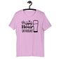 Hoppy Hour Enthusiast - Black Ink - Unisex T-Shirt