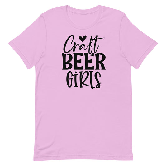 Craft Beer Girls - Black Ink - Unisex T-Shirt