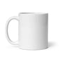 Craft Beer Mom - White Glossy Mug (Right-Handed)