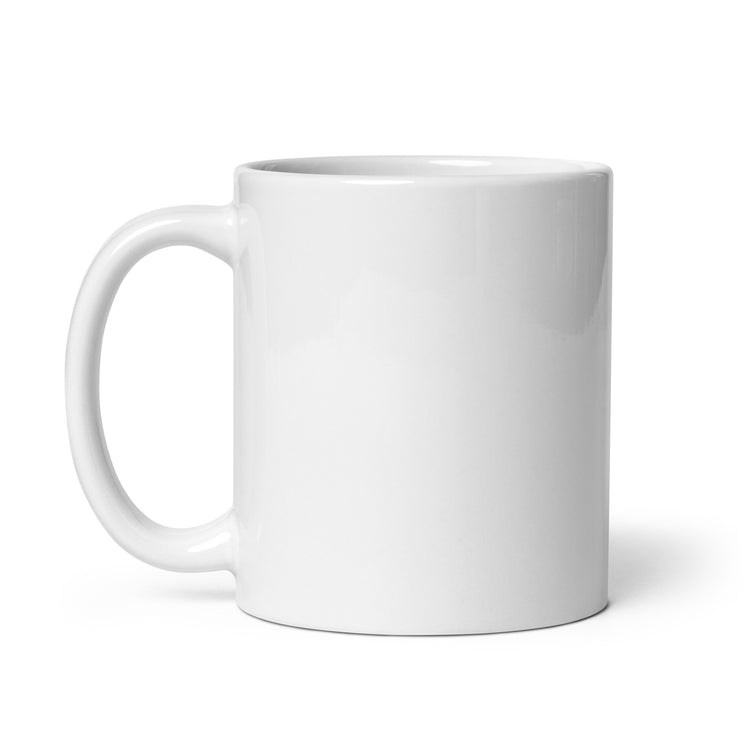 Craft Beer Mom - White Glossy Mug (Right-Handed)