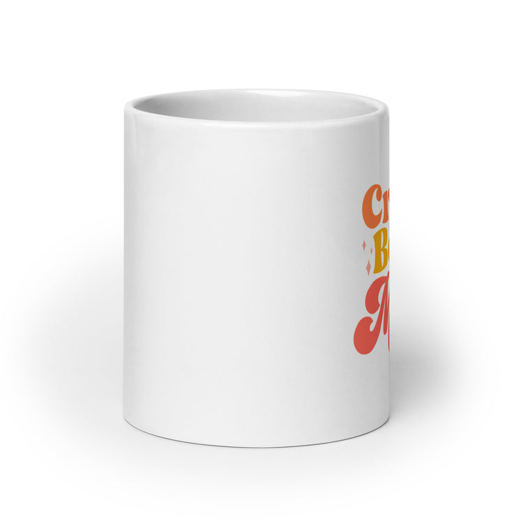 Craft Beer Mom - White Glossy Mug (Right-Handed)