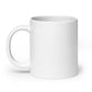 Craft Beer Mom - White Glossy Mug (Right-Handed)