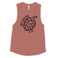 Craft Beer Girls - Black Ink - Ladies’ Muscle Tank