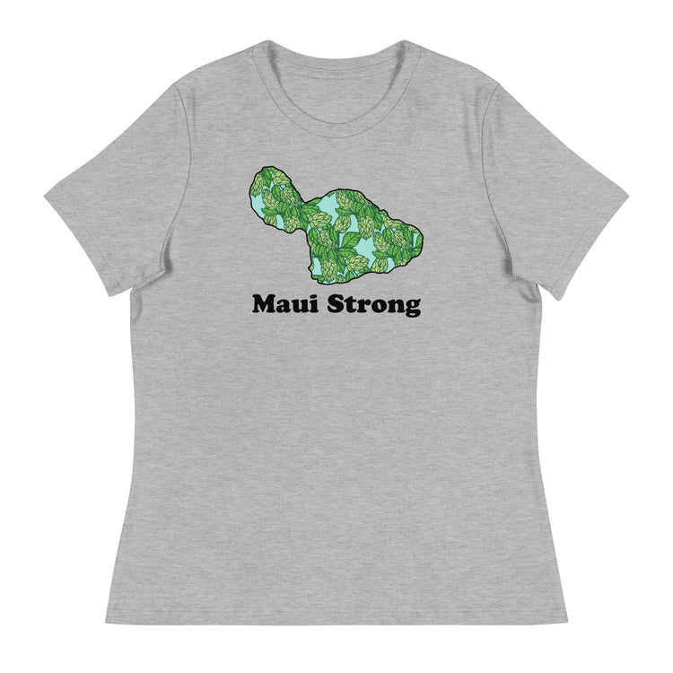 Maui Strong - Black Ink - Women's Relaxed T-Shirt