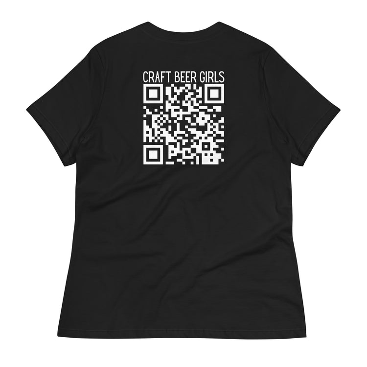 CBG Admins with QR Code - Women's Relaxed T-Shirt