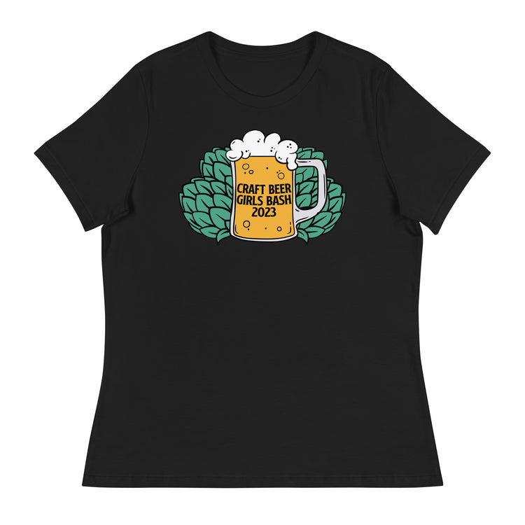 Craft Beer Girls Bash 2023 Women's Relaxed T-Shirt