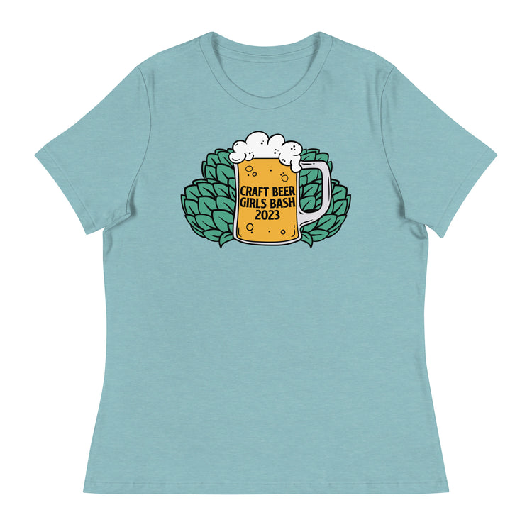 Craft Beer Girls Bash 2023 Women's Relaxed T-Shirt