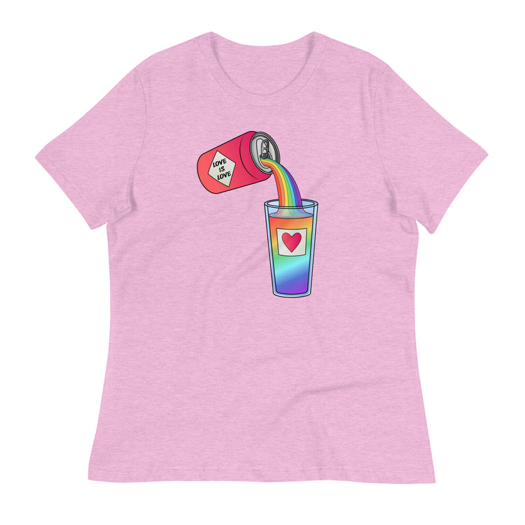 Love is Love Can Pour - Women's Relaxed T-Shirt