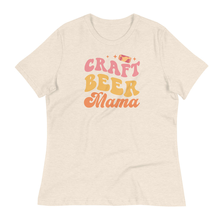 Craft Beer Mama - Women's Relaxed T-Shirt