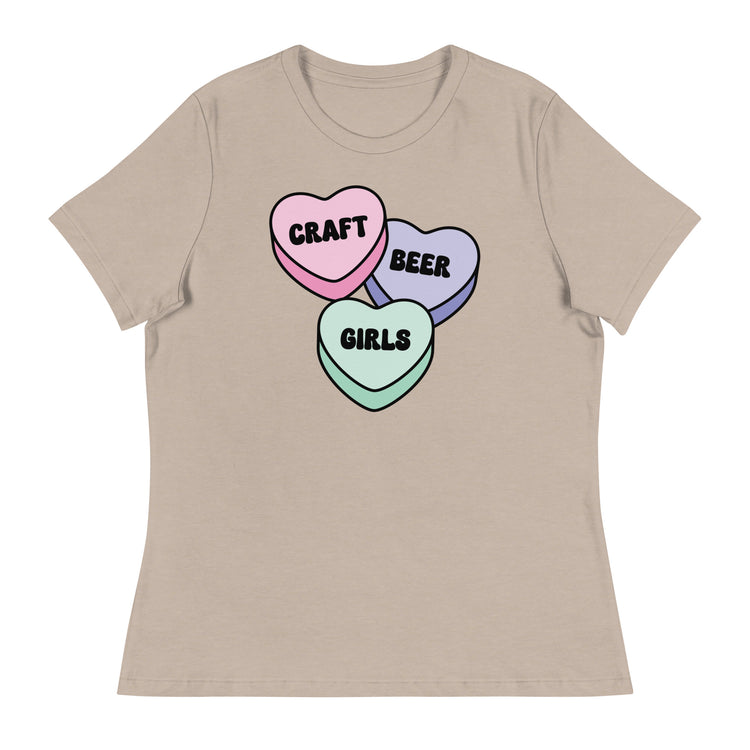 Craft Beer Girls Candy - Women's Relaxed T-Shirt