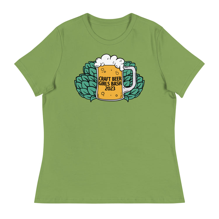 Craft Beer Girls Bash 2023 Women's Relaxed T-Shirt