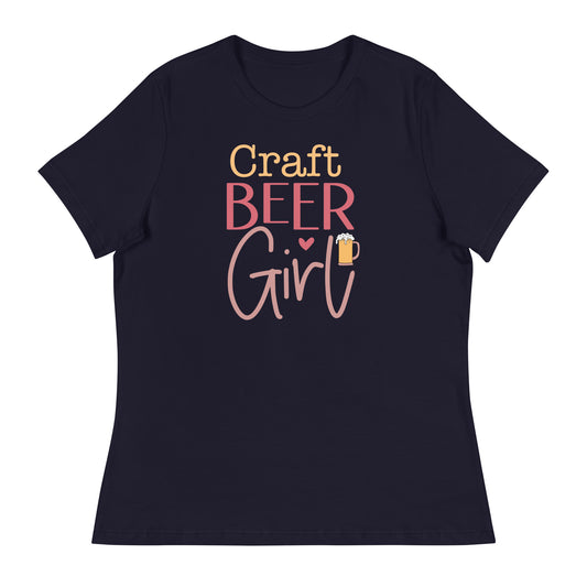 Craft Beer Girl - Women's Relaxed T-Shirt