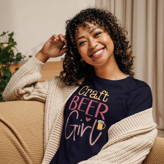 Craft Beer Girl - Women's Relaxed T-Shirt