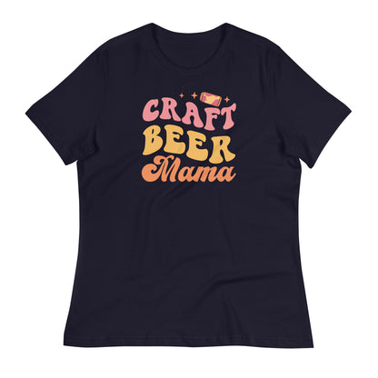 Craft Beer Mama - Women's Relaxed T-Shirt