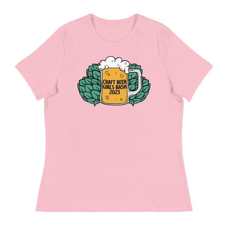 Craft Beer Girls Bash 2023 Women's Relaxed T-Shirt